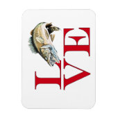 I Love Walleye Magneet (Verticaal)