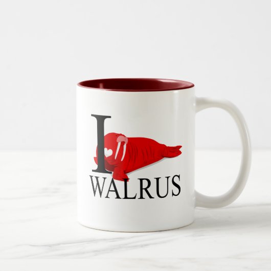 I Love Walrus Mokken (Rechts)