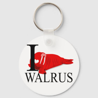 I Love Walrus Sleutelhangers