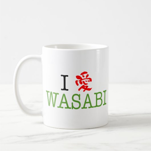 I Love Wasabi Koffiemok (Links)
