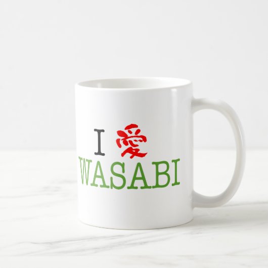 I Love Wasabi Koffiemok (Rechts)
