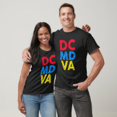 I Love Washington D C DMV Native 2 T-shirt (Unisex)