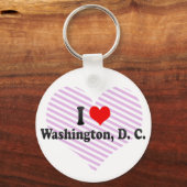 I Love Washington D.C., Verenigde Staten Sleutelhanger (Voorkant)