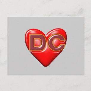 I Love Washington DC Briefkaart