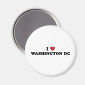 I Love Washington DC Magneet (Voorkant / Achterkant)