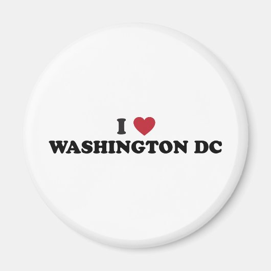 I Love Washington DC Magneet (Voorkant)