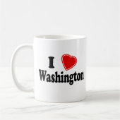 I Love Washington Koffiemok (Links)