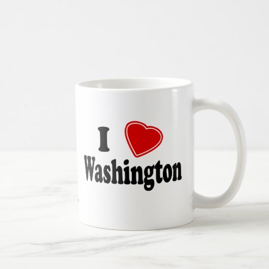 I Love Washington Koffiemok (Rechts)