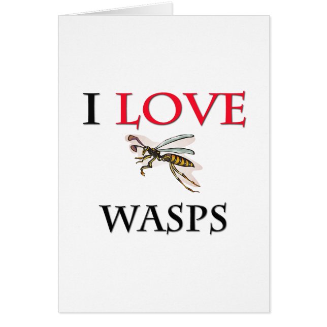 I Love Wasps (Voorkant)