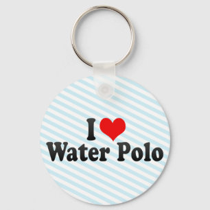 I Love Water Polo Sleutelhanger