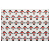 I Love Water Ski Stof (Fat Quarter)