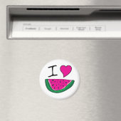 I Love Watermelon Magneet (Insitu (Vaatwasser))