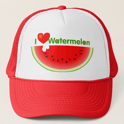 I Love Watermelon Pet (Voorkant)