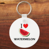 I Love Watermelon Sleutelhanger (Voorkant)