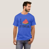 I Love Watermelon, Watermeloen Lover T-shirt (Voorkant volledig)