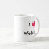 I Love Weddings Koffiemok (Voorkant rechts)