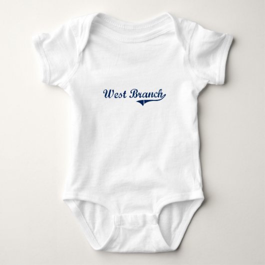 I Love West Branch Michigan Romper (Voorkant)