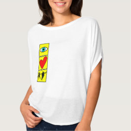 i love west coast swing / dance t-shirt