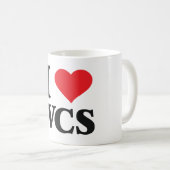 I Love West Coast Swing Koffiemok (Voorkant rechts)