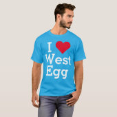 I Love West Egg T-shirt (Voorkant volledig)