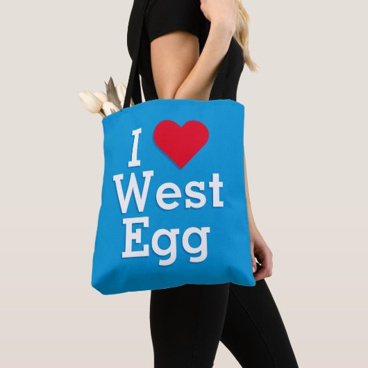 I Love West Egg Tote Bag (Dichtbij)