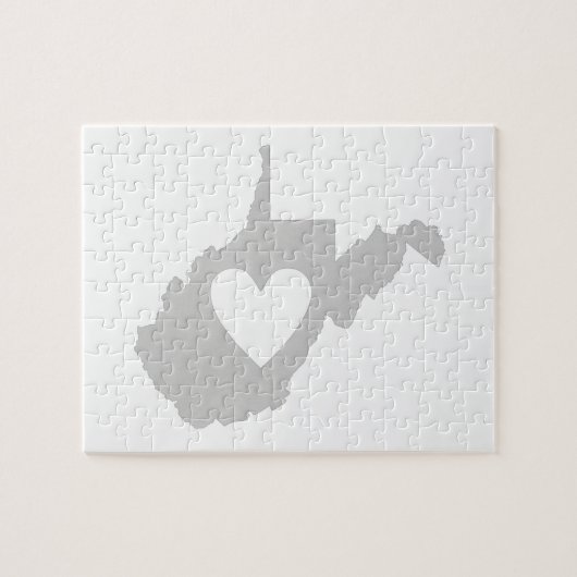 I Love West Virginia Legpuzzel (Horizontaal)