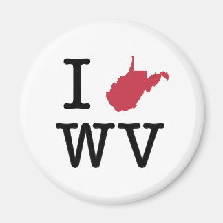 I Love West Virginia Magneet