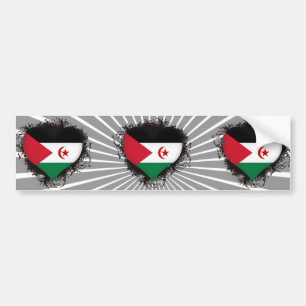 I Love Western Sahara Bumpersticker