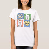 I Love Westies T-shirt (Voorkant)