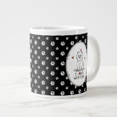 I Love Westies - West Highland White Terriers Cute Grote Koffiekop (Voorkant rechts)