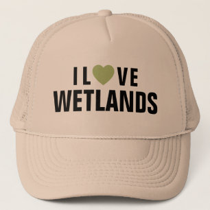 I Love Wetlands™ Trucker Hat Trucker Pet