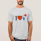 I Love Whipped Cream T-Shirt (Voorkant)
