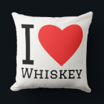 I love whiskey kussen<br><div class="desc">I love whiskey ,  for drink lovers</div>