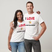 I Love Whooping Cranes T-shirt (Unisex)