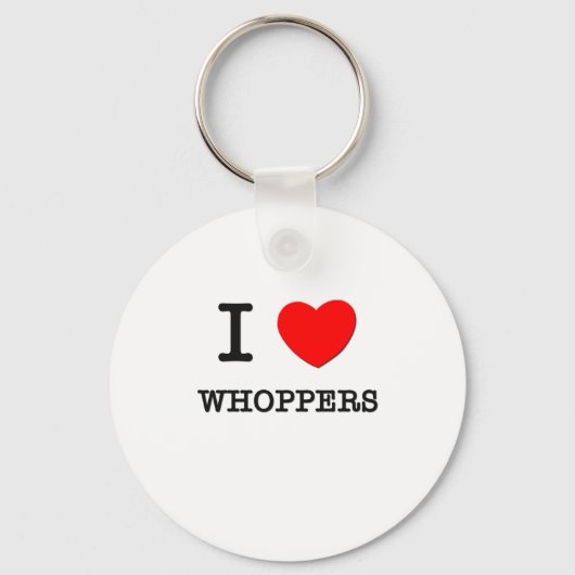 I Love Whoppers Sleutelhanger (Voorkant)