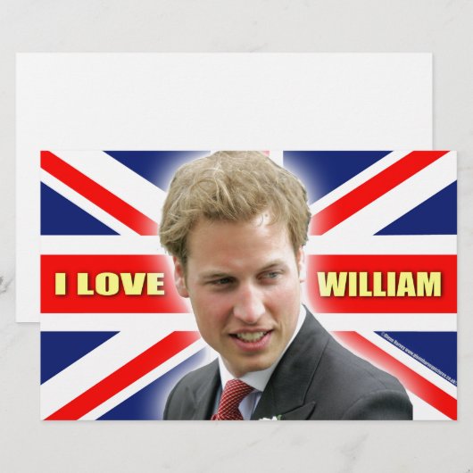 I Love William (Voorkant / Achterkant)