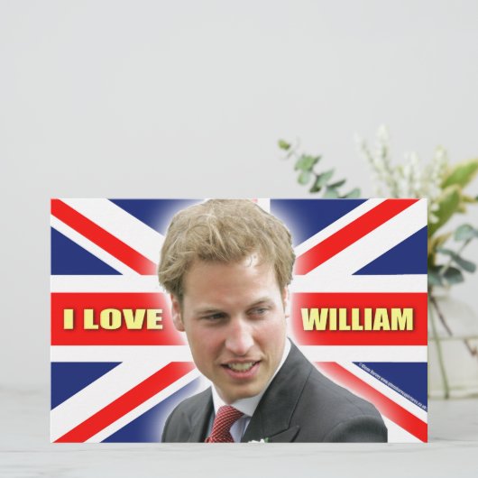 I Love William (Staand voorkant)