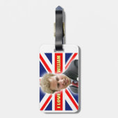 I Love William Bagagelabel (Achterkant verticaal)