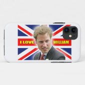 I Love William Case-Mate iPhone Case (Achterkant (horizontaal))