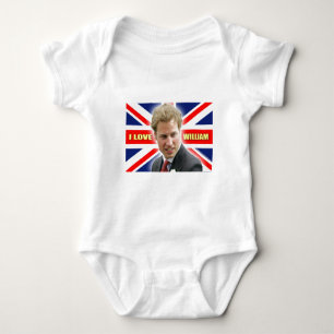 I Love William Romper