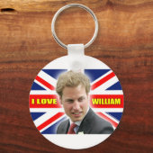 I Love William Sleutelhanger (Voorkant)
