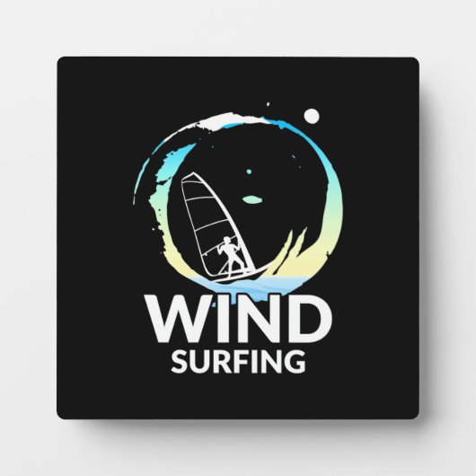 I Love Windsurfing Fotoplaat (Voorkant)