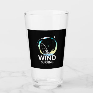 I Love Windsurfing Glas