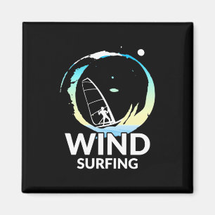 I Love Windsurfing Magneet