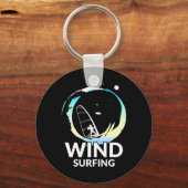 I Love Windsurfing Sleutelhanger (Voorkant)