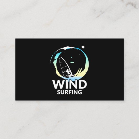 I Love Windsurfing Visitekaartje (Voorkant)