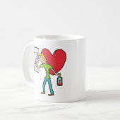 I Love Wine Koffiemok (Voorkant links)