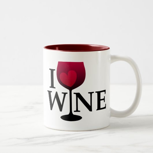 I Love Wine Mok (Rechts)