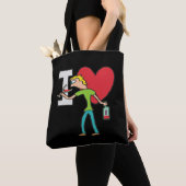 I Love Wine Tote Bag (Dichtbij)