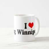 I Love Winnipeg, Canada Koffiemok (Voorkant rechts)